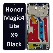 Honor Magic4 Lite 5G / X9 4G/5G (2022) with frame LCD touch screen (Original Service Pack) [Black] H-237